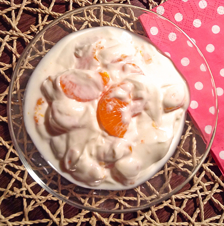 Mandarinen - Quarkspeise nach Tanja´s Art von karaburun | Chefkoch