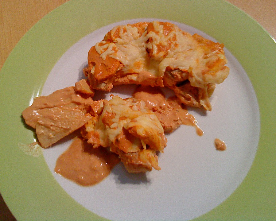Schweinefilet überbacken in Apfel - Curry - Sahne von bufana | Chefkoch