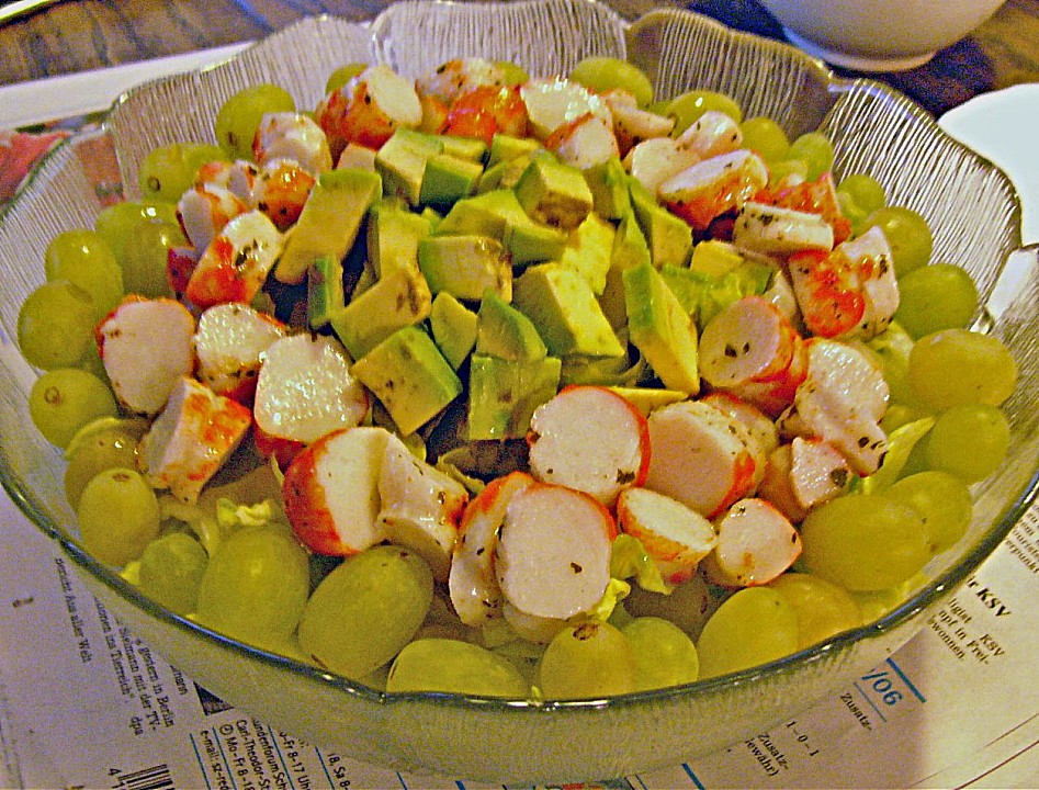 Scampi auf Salat von Bärchenmama | Chefkoch