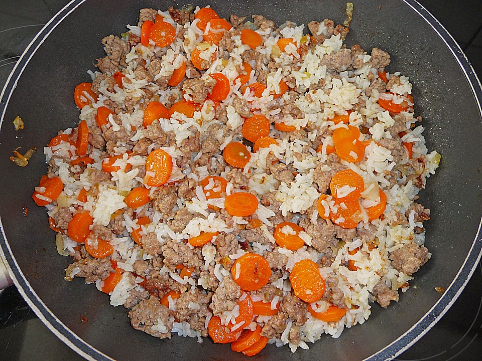 Gebratener Reis mit Hackfleisch von lobloch4 | Chefkoch
