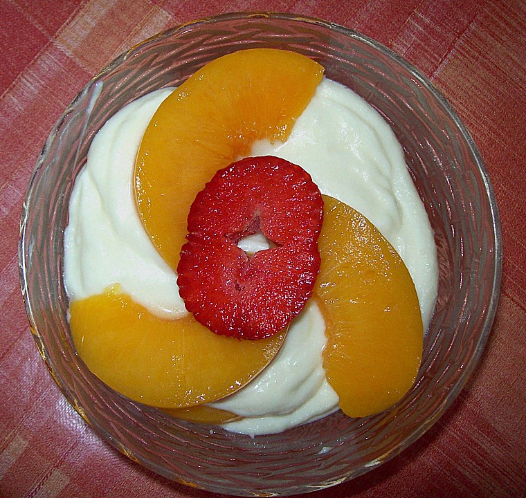 Pfirsich Dessert von Honeygirl91 | Chefkoch