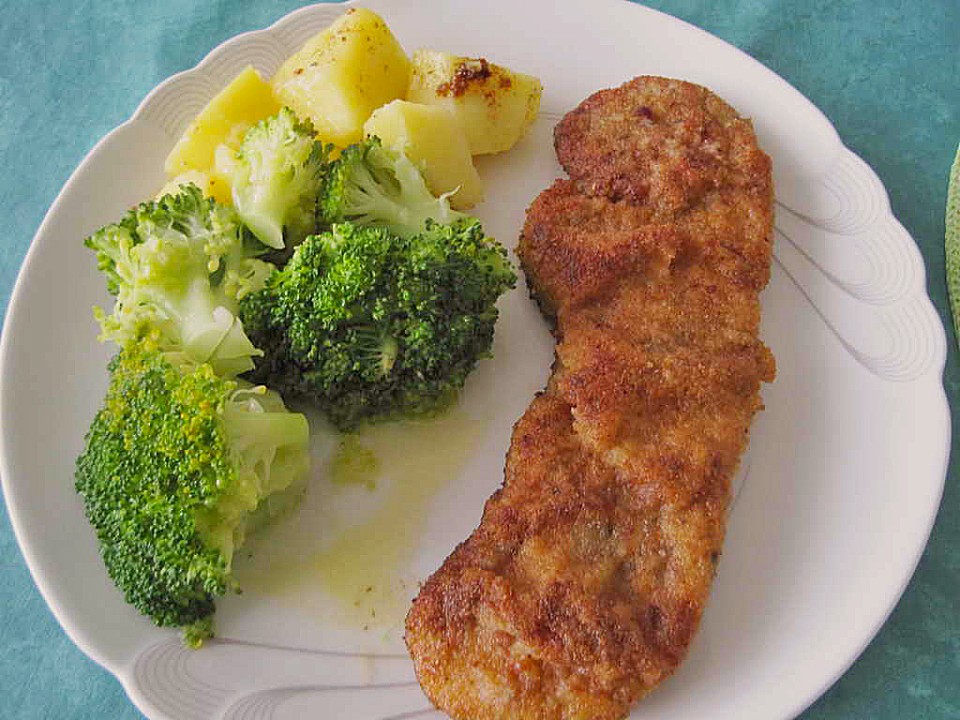 Schnitzel mit Sahne - Brokkoli - Sauce von zanzipe | Chefkoch