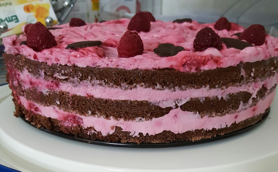 Super schnelle Himbeertorte von lette | Chefkoch Super schnelle Himbeertorte von lette | Chefkoch