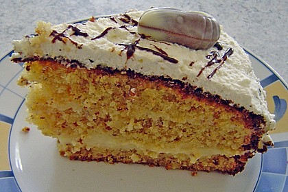 Nuss - Pudding Torte (Bild)