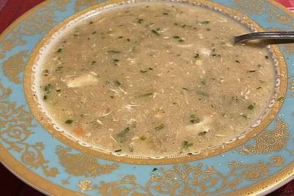 Gebrannte Grießsuppe (Bild)