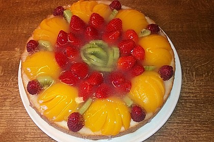 Biskuit - Obstboden ohne Fett (Bild)