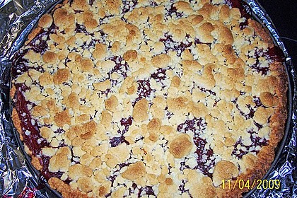 Hildes Zwetschgenkuchen mit Zimtstreuseln (Bild)