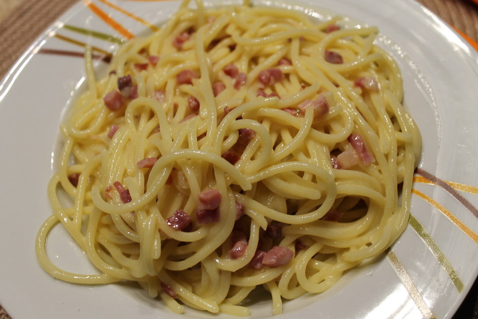 Spaghetti Carbonara, mal ohne Sahne von barghahn | Chefkoch