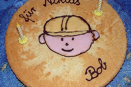 Bob der Baumeister - Torte (Bild)
