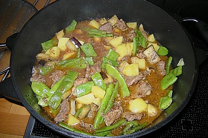 Lammtopf Mit Grunen Bohnen