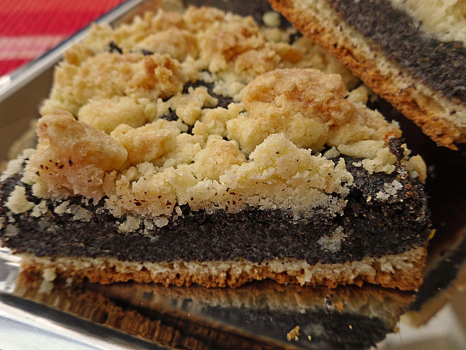 Mohn - Streuselkuchen von dirkfenske | Chefkoch