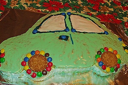 Lettas kleine blaue Elefant  - Motivtorte (Bild)