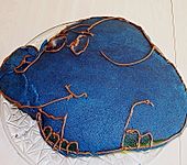 Lettas kleine blaue Elefant  - Motivtorte (Bild)