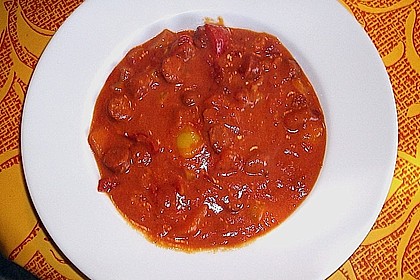 Dreadys feuriger Pfanneneintopf mit Paprika (Bild)