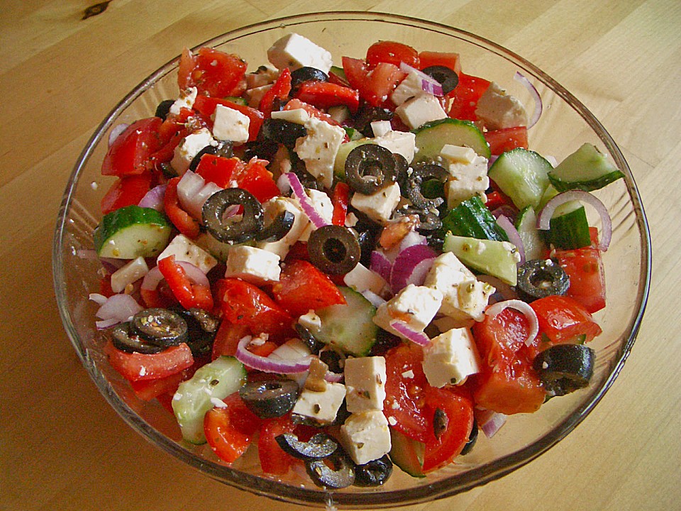 Griechischer Salat von linda3 | Chefkoch