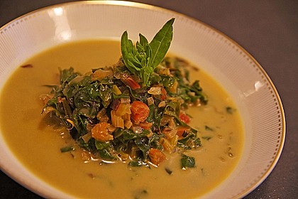 Mangold - Kokos - Suppe (Bild)