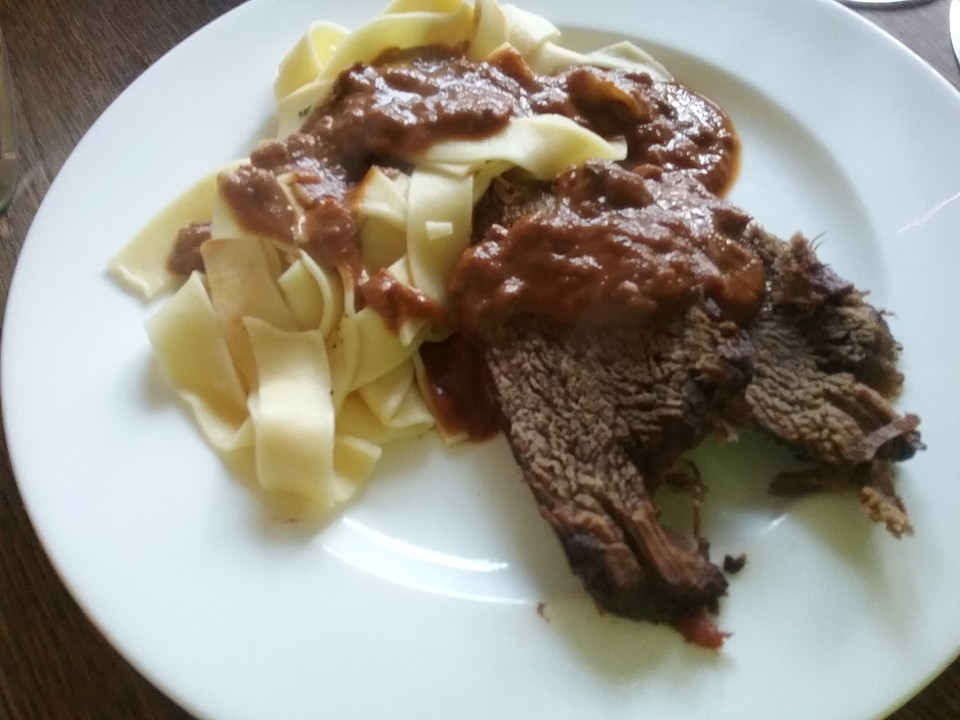 Rinderschmorbraten mit Steinpilzen von impala | Chefkoch