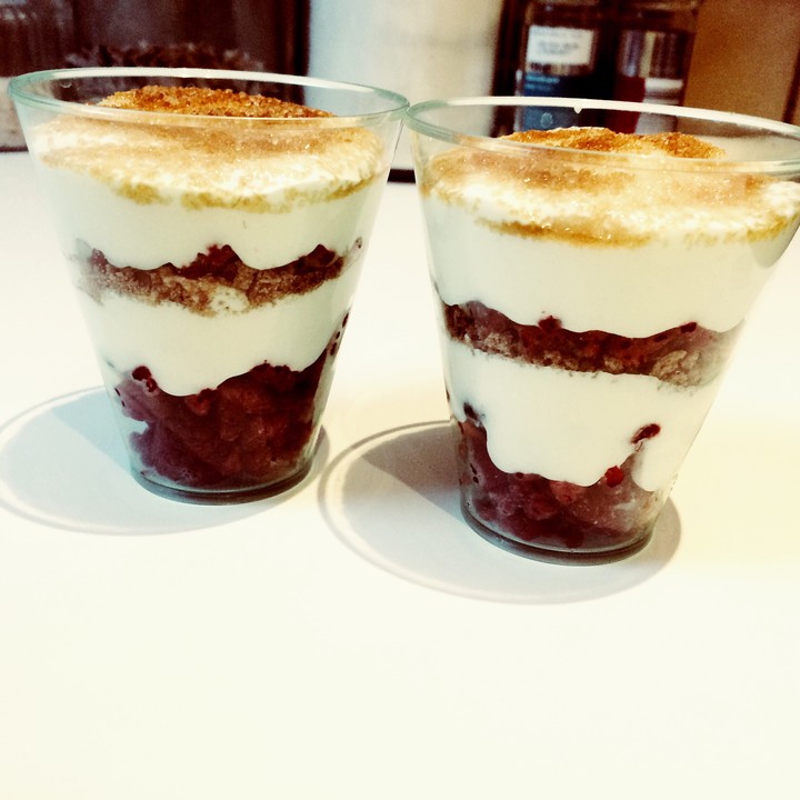 Himbeer - Joghurt - Mascarpone - Dessert von Gerritzen1 | Chefkoch