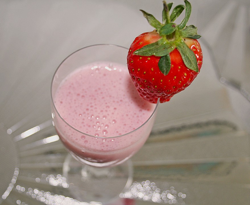 Erdbeer - Milchshake von susannemsb | Chefkoch