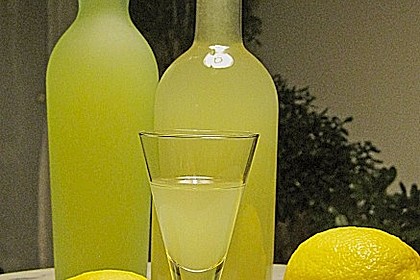Zitronen - Ingwer - Likör (Bild)