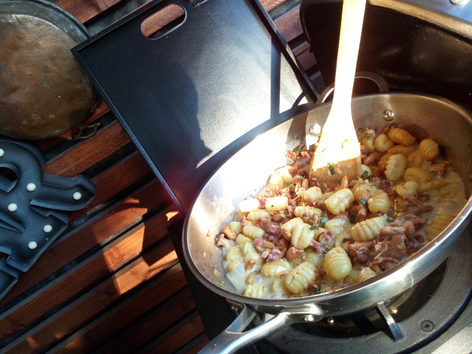 Gnocchi mit Pfifferlingen und Salbei von dieter1954 | Chefkoch