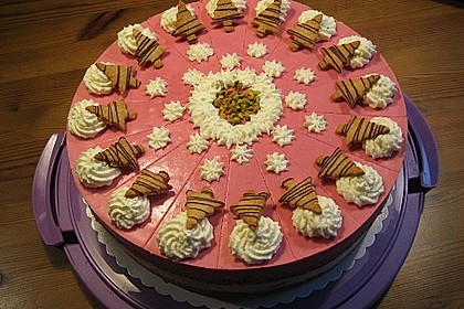 Pfirsich - Melba - Torte (Bild)