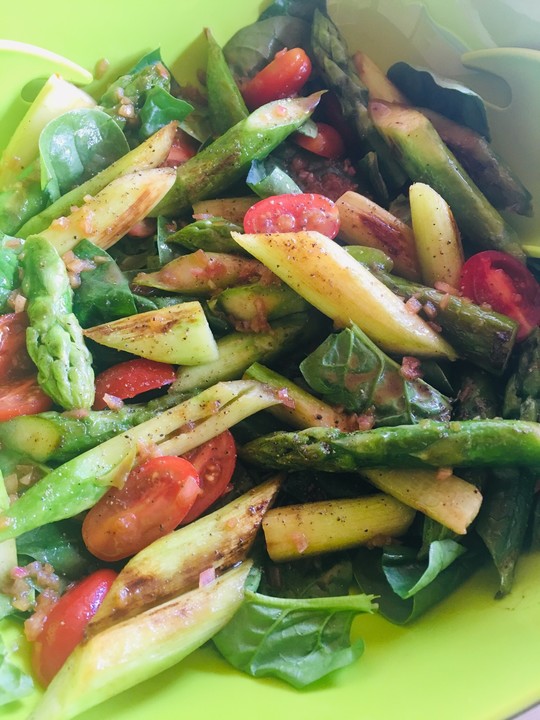 Spargel-Spinat-Salat von tini1707 | Chefkoch