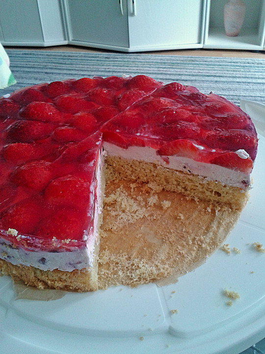 Erdbeer - Quark - Torte - Ein sehr leckeres Rezept | Chefkoch