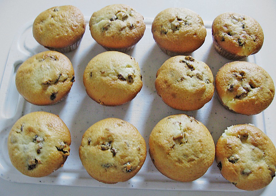 Angeheiterte Rosinen - Muffins von quargl | Chefkoch