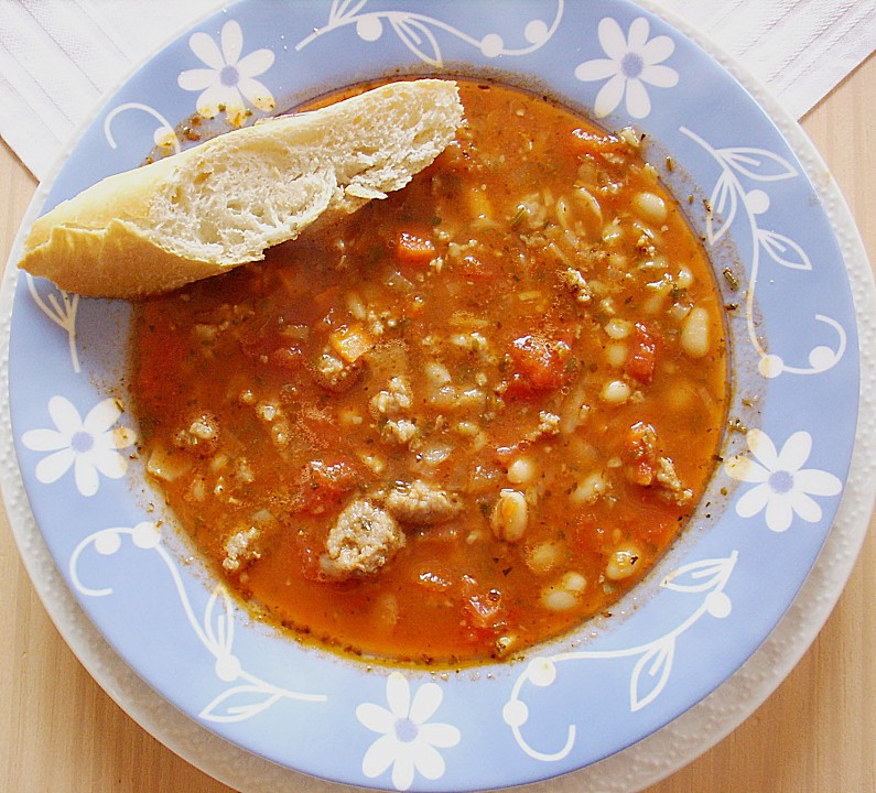 Serbische Bohnensuppe von mike02102001 | Chefkoch