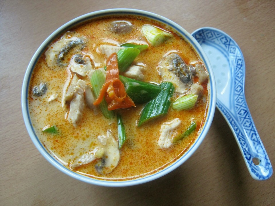 Thailändische Kokossuppe mit Huhn von luhfrau | Chefkoch