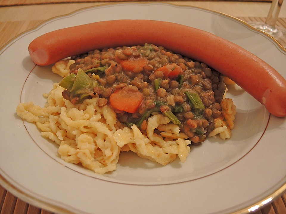 Linsen und Spätzle von pralinchen | Chefkoch