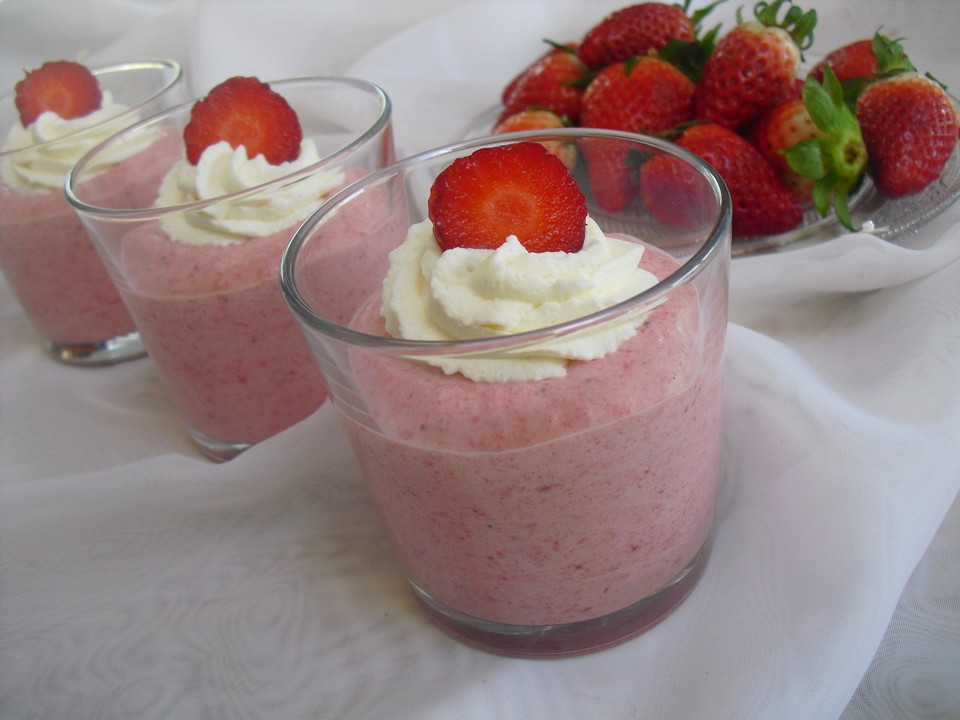 Erdbeer - Mousse von Seelenschein | Chefkoch