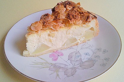 Birnen - Karamell - Käsekuchen (Bild)