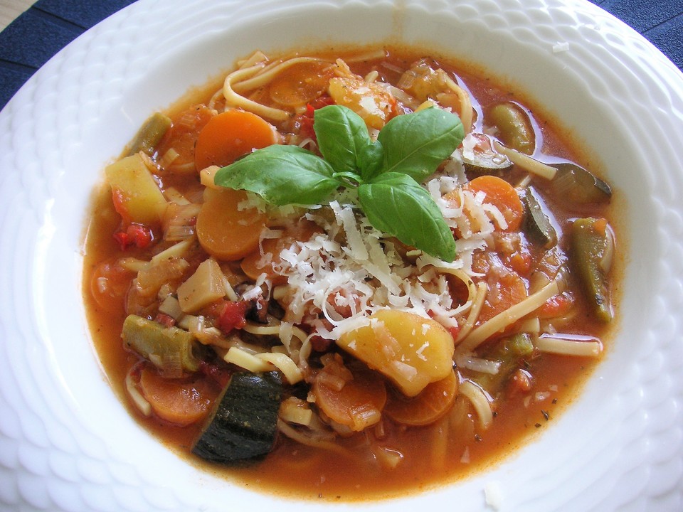 Minestrone - Ein sehr schönes Rezept | Chefkoch