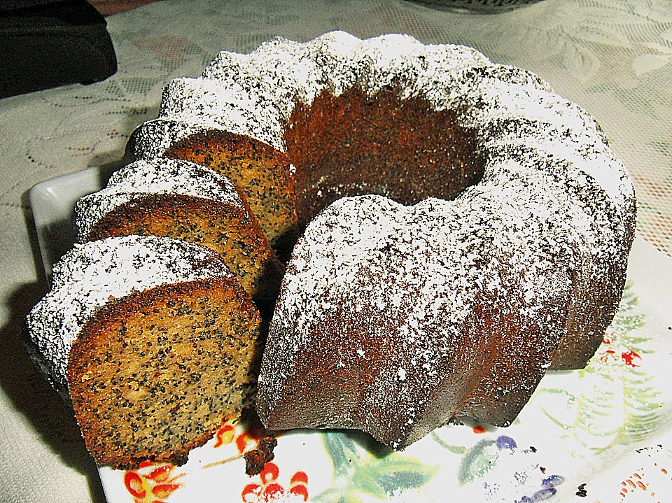 Mohn - Marzipan - Kuchen von Trullalla | Chefkoch