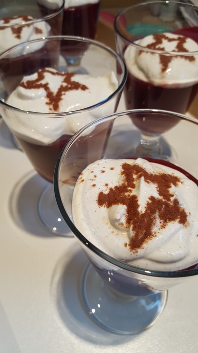 Glühweindessert mit Zimtjoghurt von heimkat81 | Chefkoch
