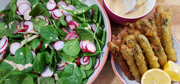 Tempura salat alex