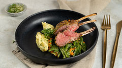 Lamm im Kräuterkruste