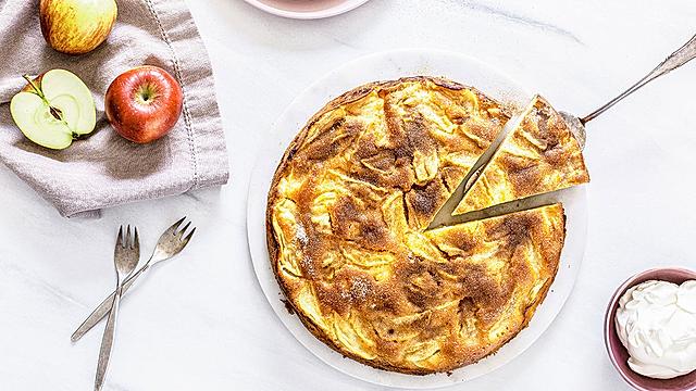Sommerlicher & saftiger Apfelkuchen