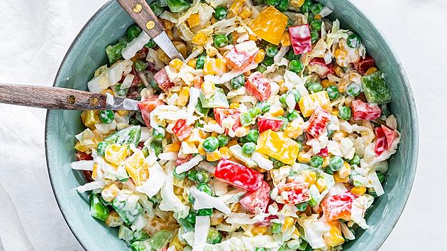 Schneller Übernachtsalat
