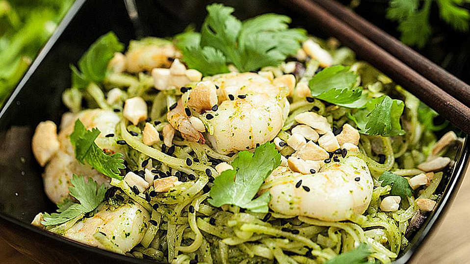 Asiatische gebratene Nudeln