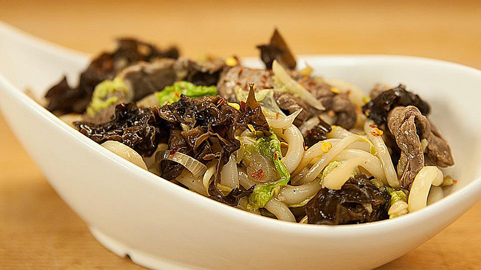 Asiatische gebratene Nudeln