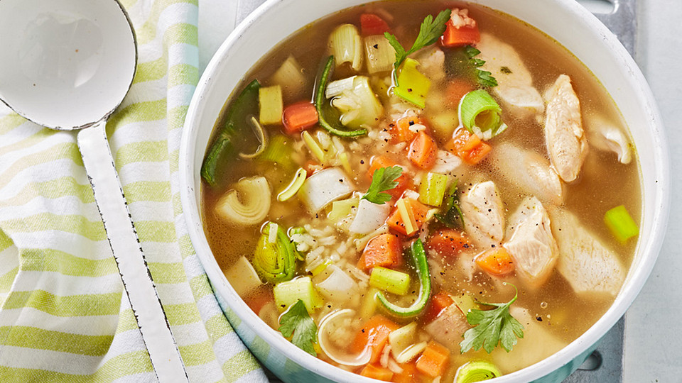 Curryreiseintopf mit Hähnchenbrustfilet