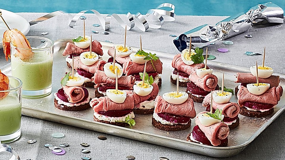 Luxus Fingerfood Silvester Essen Rezepte Ebenbild