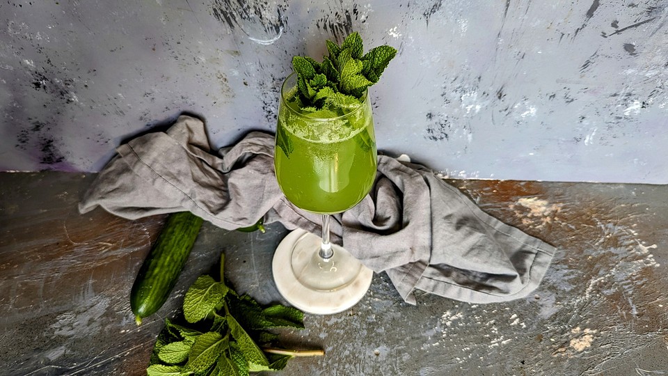 Hugo Tonic mit Gurke Rezept