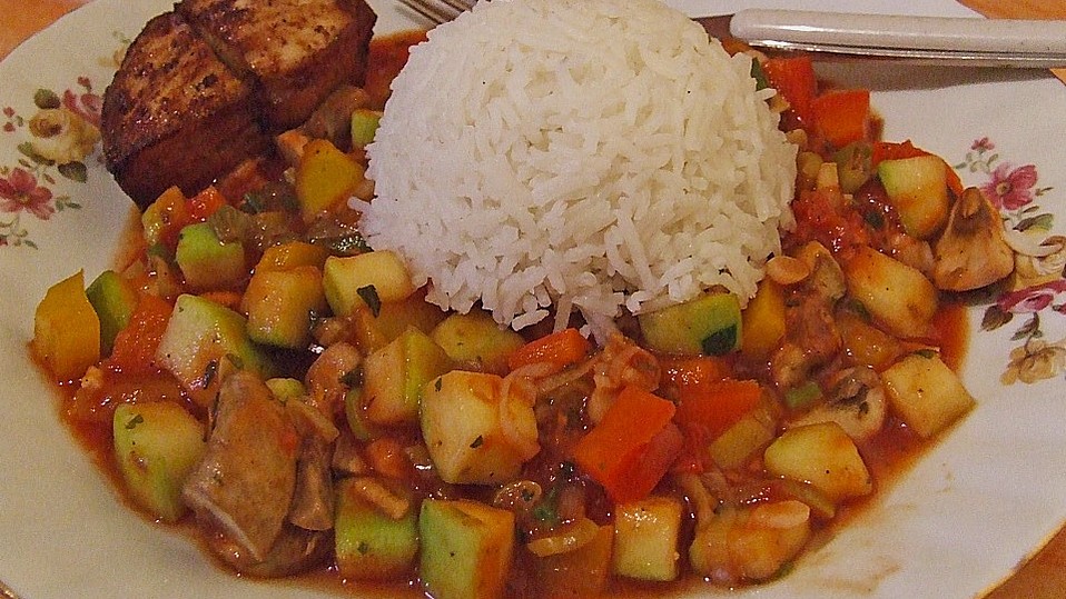 Ratatouille aus dem Römertopf von kleine Hexe Ratatouille aus dem Römertopf von kleine Hexe