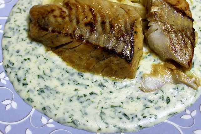 Dorschfilet mit Petersiliensauce von Ricki| Chefkoch