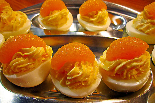 Gefüllte Eier mit Orangencreme von moana1974 | Chefkoch