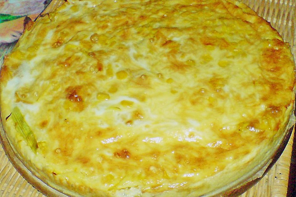 Kürbis-Lauch-Quiche